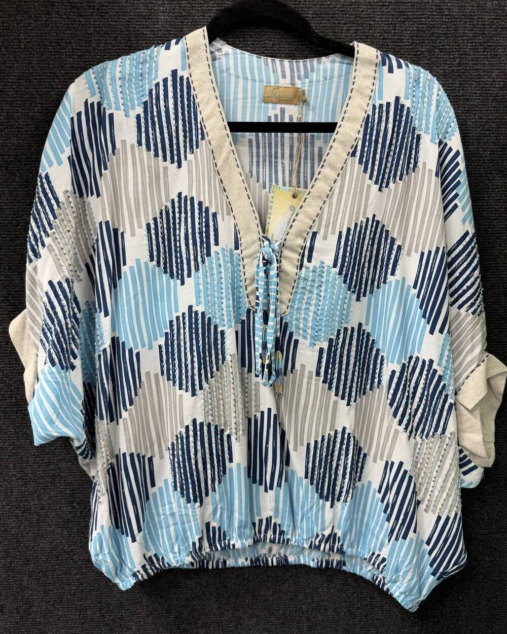 NEW SKEMO women's miami top in mosaic